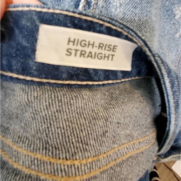 TORRID high rise straight distressed jeans plus - Picture 9 of 10